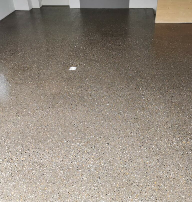 Bodenwerke Vorarlberg Betonschleifen Ergebnis Garage